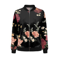 Women's summer jacket with fine floral pattern – Fiora