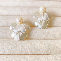 Double-layer Petal Earrings - Lunara