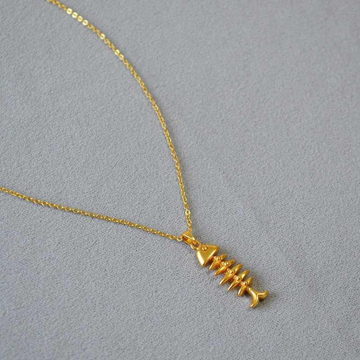 Gold-plated herringbone chain - Noelle