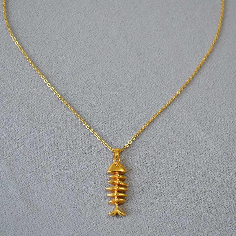 Gold-plated herringbone chain - Noelle