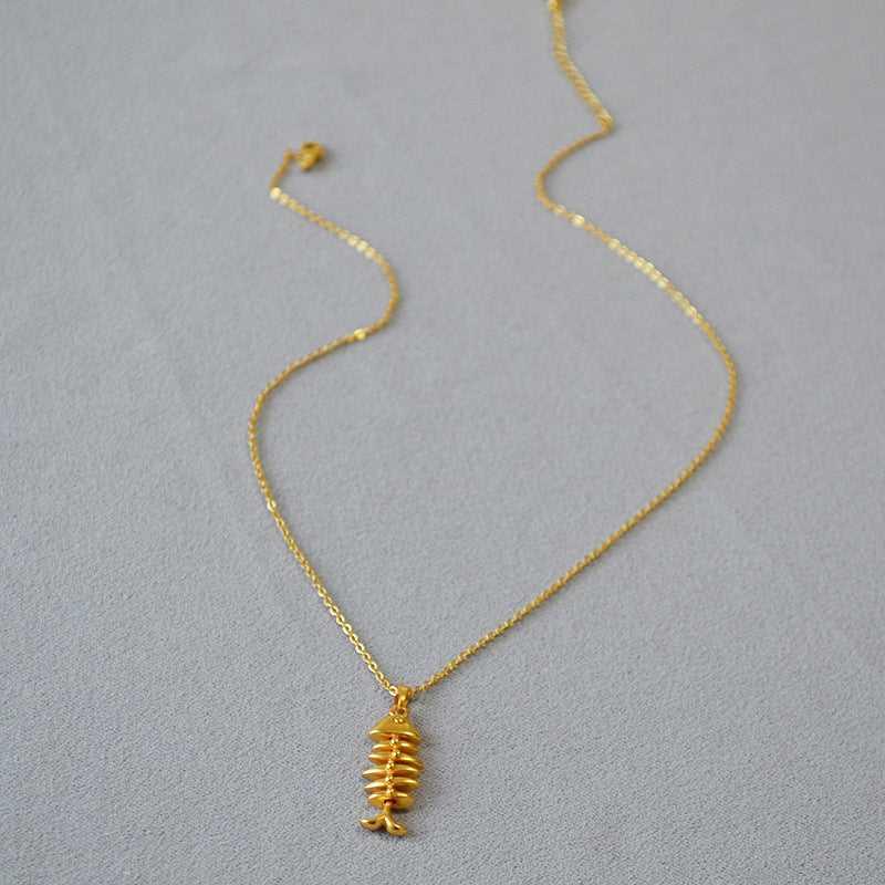 Gold-plated herringbone chain - Noelle