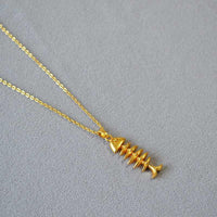 Gold-plated herringbone chain - Noelle