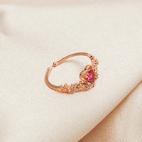 Red Crystal Love Ring – Scarlett