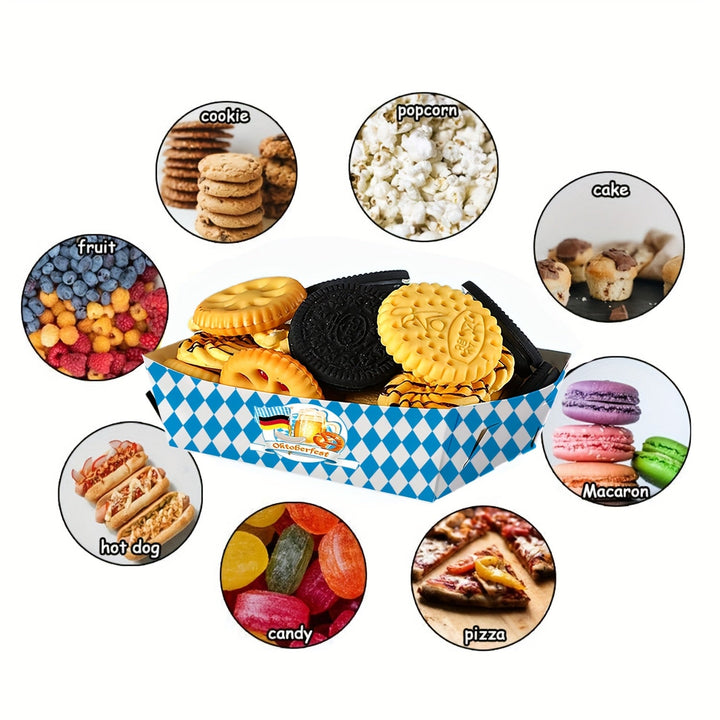 Set de platos para snacks de papel (2×20 piezas) – WiesnBox Oktoberfest 2025