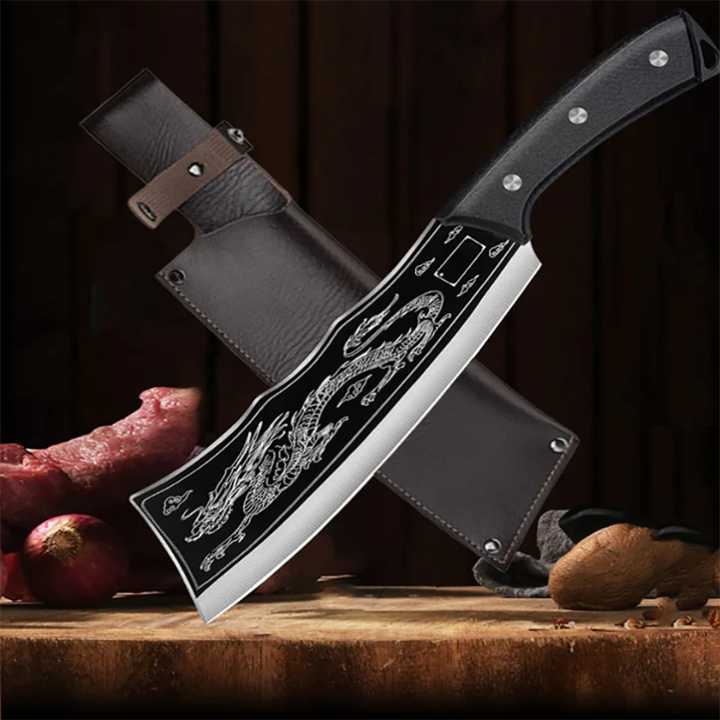 Cuchillo de dragón forjado a mano - Ryujin