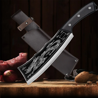 Cuchillo de dragón forjado a mano - Ryujin