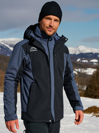 Herren-Outdoorjacke mit Kapuze – Roderik