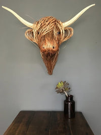 Cow Wall Sculpture – Bowie