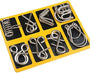 Set aus Metall-Puzzleringen – BrainTwist