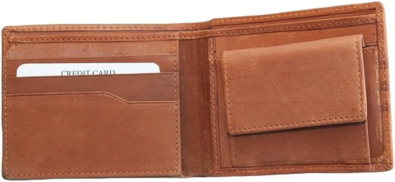 Leder Aboriginal Geldbörse mit Känguru-Design und Geschenkbox – Yarindi
