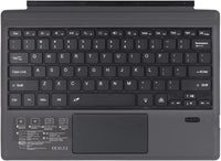 Trådløst Bluetooth-tastatur med baggrundsbelysning og touchpad til Surface Pro – Nexora
