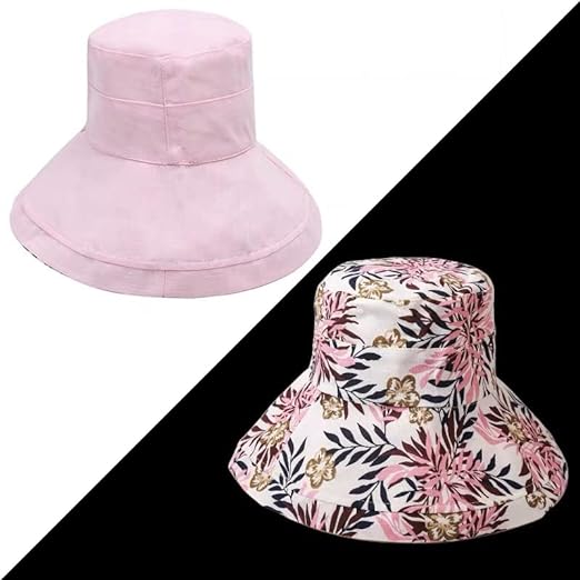 Women's sun hat with wide brim – Emilia