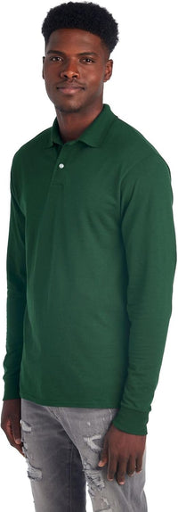 Men's Long Sleeve Polo - Mark