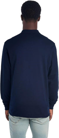 Men's Long Sleeve Polo - Mark