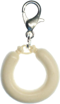 White Sausage Charm Pendant (2-piece Set) – White Sausage Duo Oktoberfest 2025