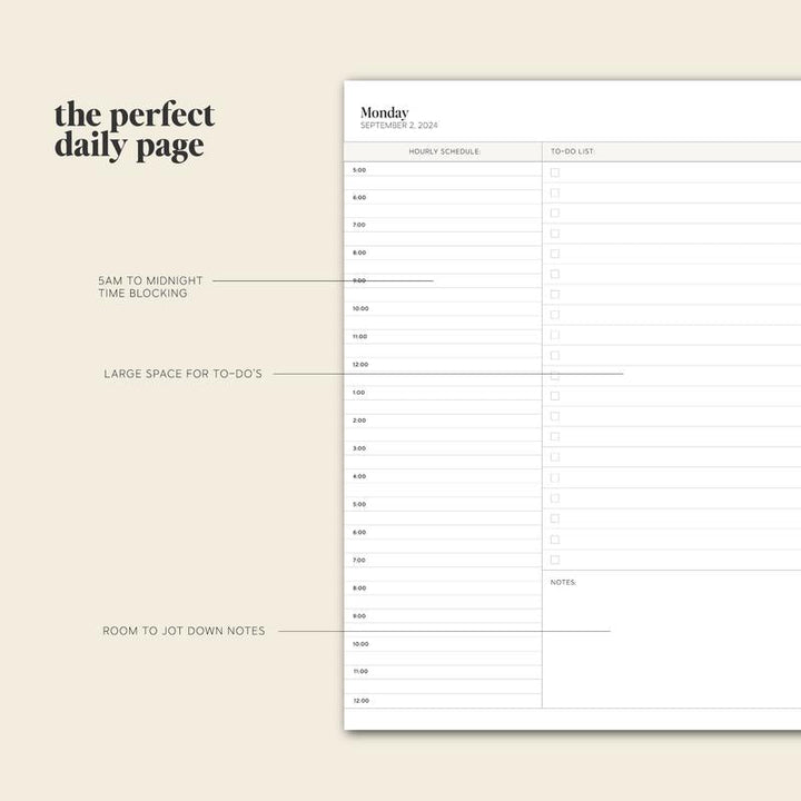 Daily Planner 24-25 – PlanEase