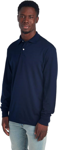 Men's Long Sleeve Polo - Mark