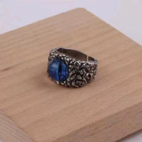 Adjustable Snake Ring with Demon Eye – Damon