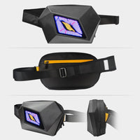 LED-Motorrad-Crossbody-Tasche mit programmierbarem Display – Nexora