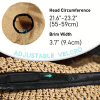Häkelnder Boho Strohhut für Sommerreisen – Elouan