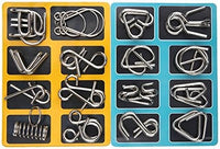 Set aus Metall-Puzzleringen – BrainTwist