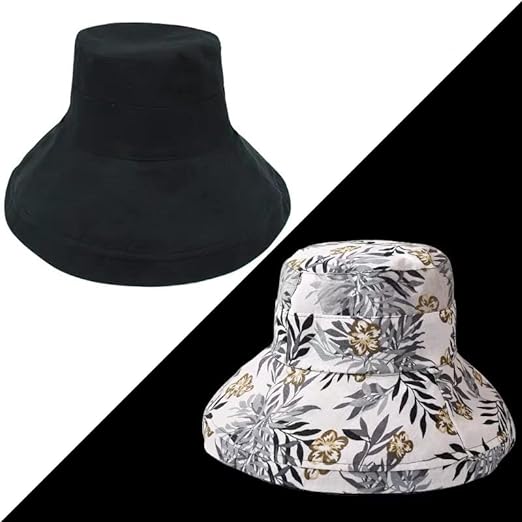 Women's sun hat with wide brim – Emilia