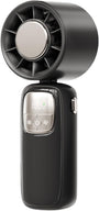 Tragbarer Faltbarer Handventilator mit LED-Anzeige 100 Geschwindigkeiten