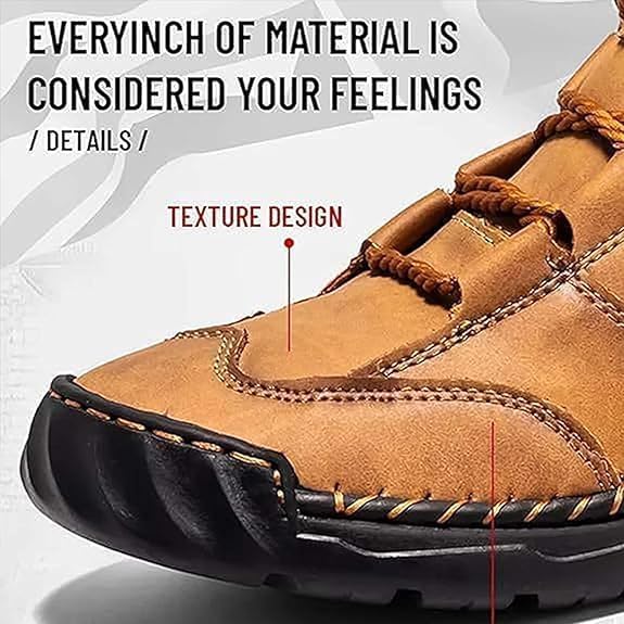 Handcrafted Waterproof Orthopedic Boots for Men – Arch Support and Non-Slip Soles – Renvar