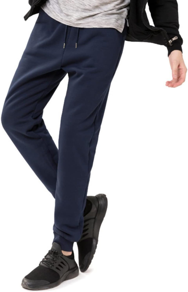 Men's Lined Winter Sweatpants - CozyFit