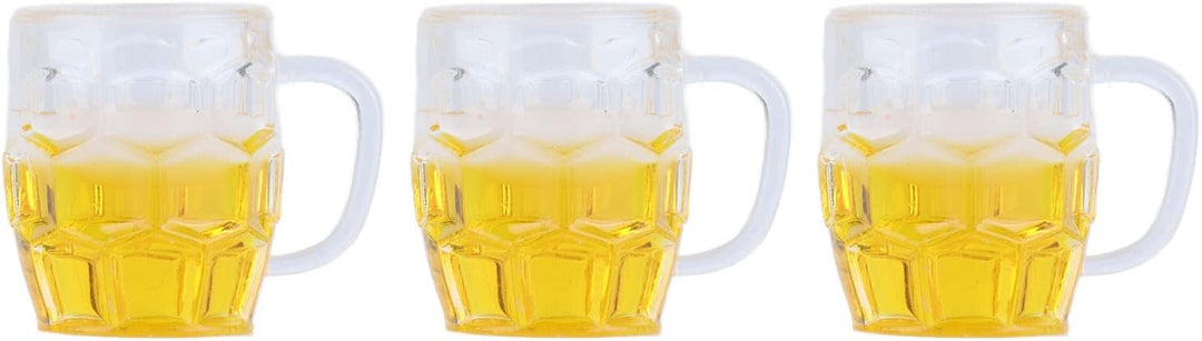 Mini ølkrus (sæt med 12, harpiks) – DekoProst Oktoberfest 2025