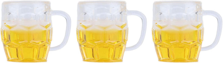 Mini ølkrus (sæt med 12, harpiks) – DekoProst Oktoberfest 2025