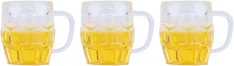 Mini ølkrus (sæt med 12, harpiks) – DekoProst Oktoberfest 2025