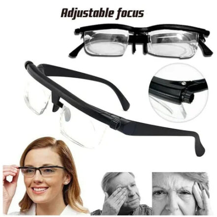 Adjustable Glasses for Near and Distance Vision - VisiFlex