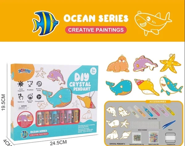 DIY Keychain Painting Set - SparkleArt