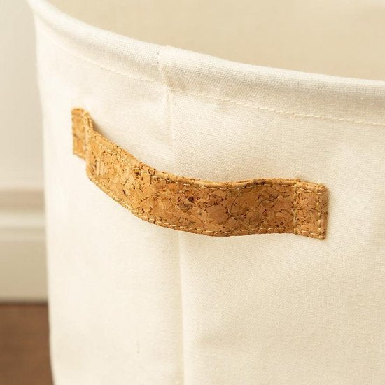 Stylish Cotton-Linen Laundry and Toy Basket – EcoNest