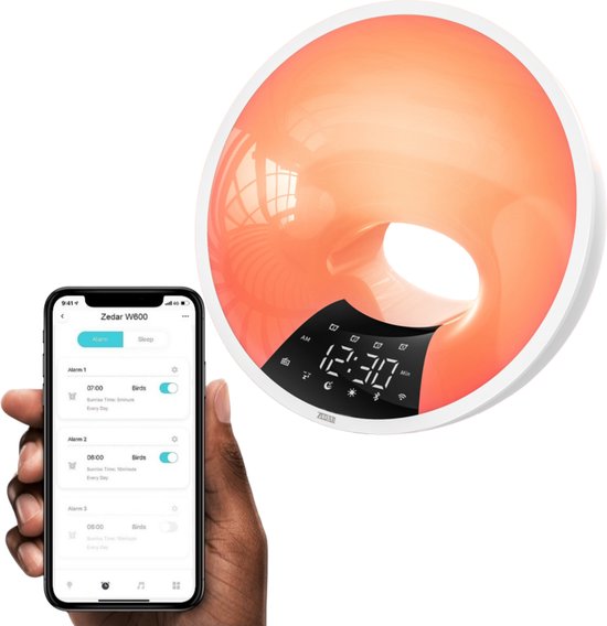 Intelligent oppvåkningslys med app – Soluna