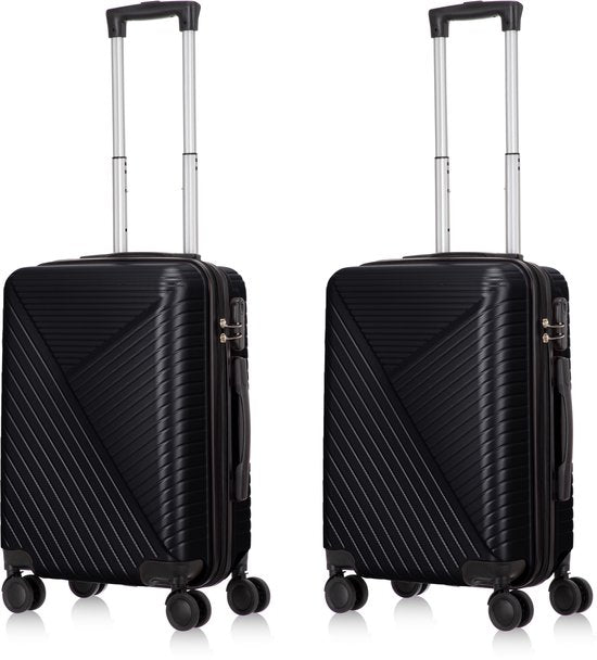 2-piece hard shell suitcase set – Santorini