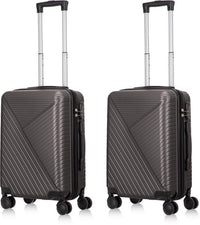 2-piece hard shell suitcase set – Santorini