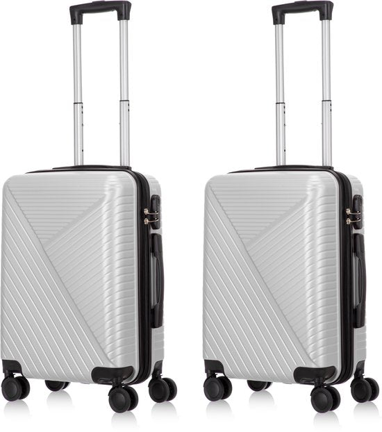 2-piece hard shell suitcase set – Santorini