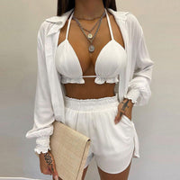 Stylish 3-piece summer outfit for beach and pool - TropenGlow