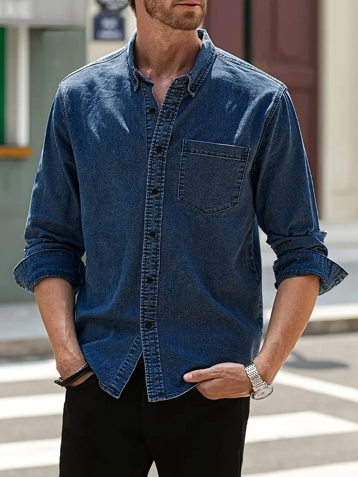 Herbst Denim Men's Shirt – Milan