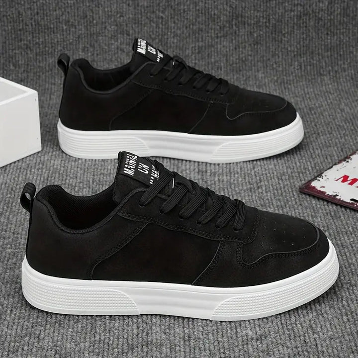 Zapatos de senderismo para hombre de ante con plantilla cómoda y estilo – Marco