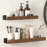 Massive Wood Bathroom Shelf – WoodaFix