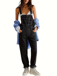 Stylish women's denim jumpsuit for every day - CityEase