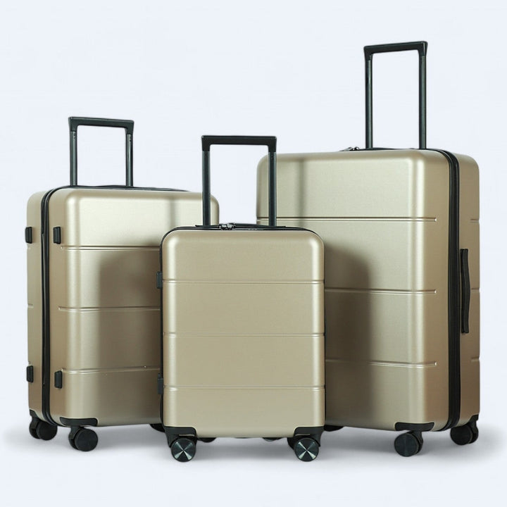 3-piece hard shell suitcase set – Atlas Explorer