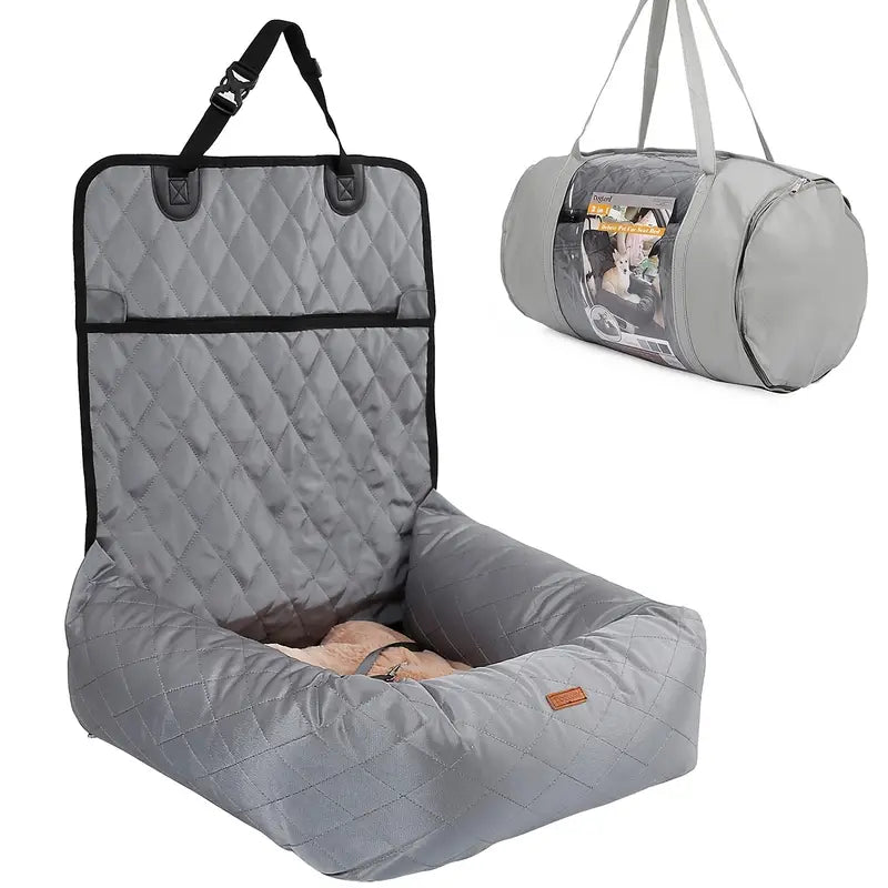 Versatile Dog Bed Car Seat - SafeRide