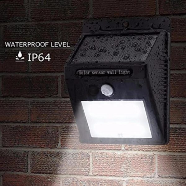 Sæt med 5 solcelle-LED-udendørslamper – LumaPath