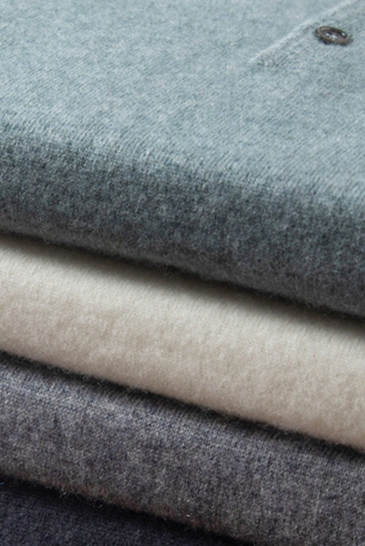 Stylish Men's Polo Shirt made of Cashmere-Merino Wool – Levano