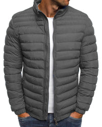 Solid Color Ethan Jacket with Zipper