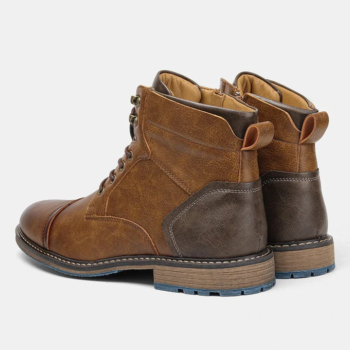 Vintage Leather Men's Boots - Orion
